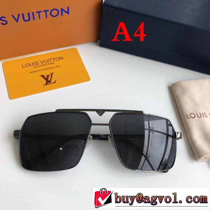 多色可選  トレンド感があって涼しげ  ルイ ヴィトン LOUIS VUITTON  サングラス  2019年最新ファッション