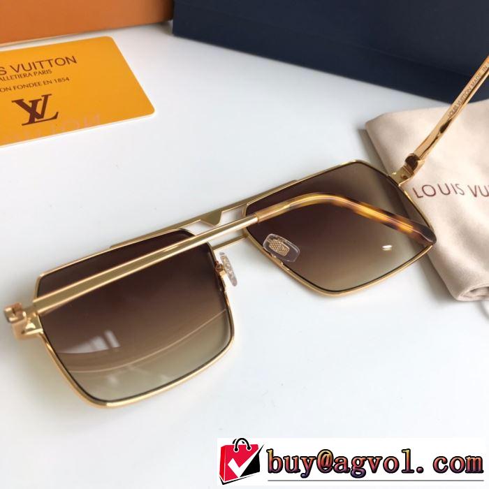 多色可選  トレンド感があって涼しげ  ルイ ヴィトン LOUIS VUITTON  サングラス  2019年最新ファッション