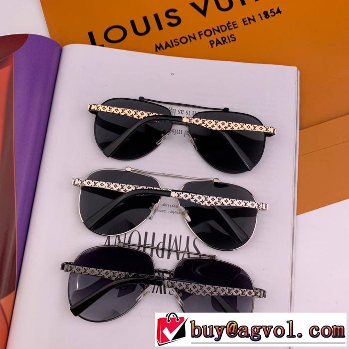 ルイ ヴィトン LOUIS VUITTON  デザイン抜群のアイテム  サングラス  2019年の夏のマスト  3色可選