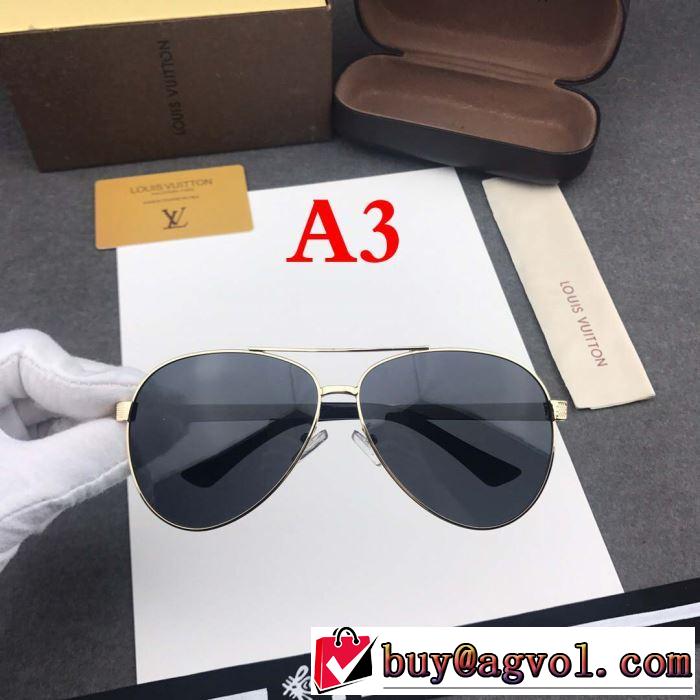 ぜひ今年のトレンドをチェック  ルイ ヴィトン LOUIS VUITTON  サングラス  2019年春夏流行ファッション  4色可選