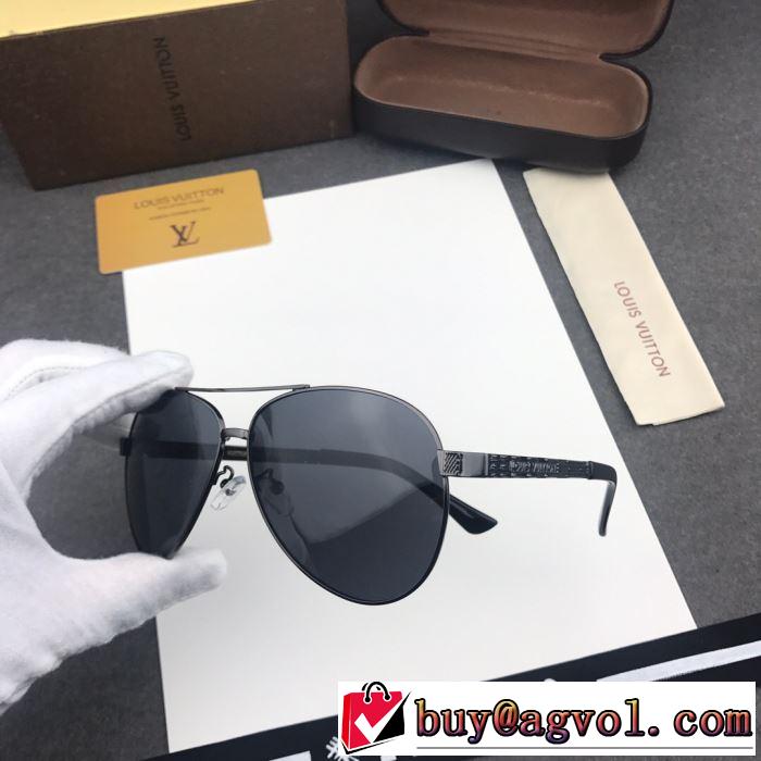 ぜひ今年のトレンドをチェック  ルイ ヴィトン LOUIS VUITTON  サングラス  2019年春夏流行ファッション  4色可選