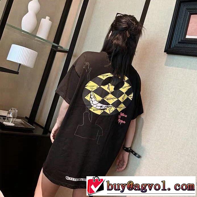 2019年春夏のトレンドアイテム クロムハーツ CHROME HEARTS 半袖Tシャツ 男女兼用 今季流行りの人気新作