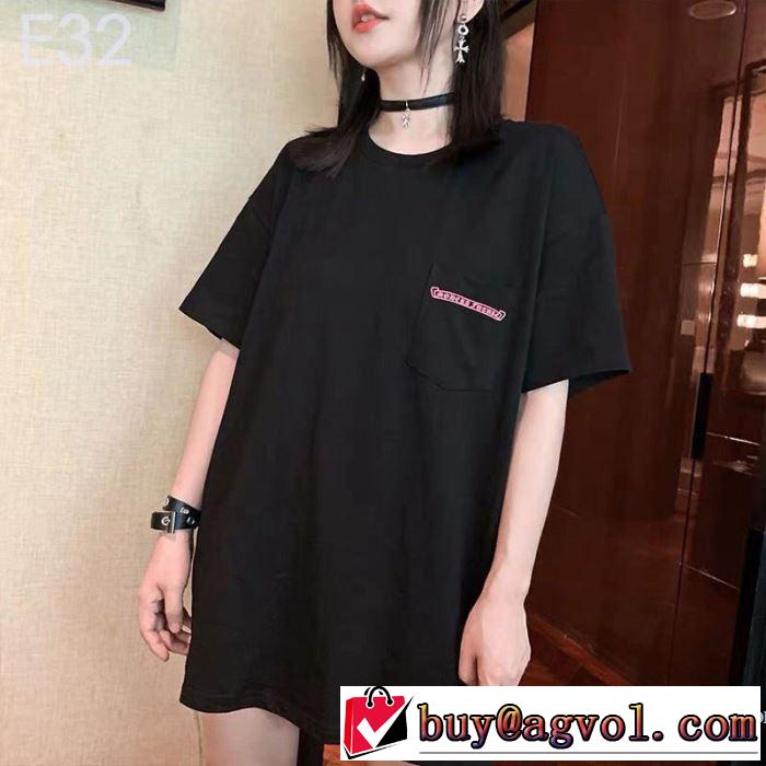 2019年春夏のトレンドアイテム クロムハーツ CHROME HEARTS 半袖Tシャツ 男女兼用 今季流行りの人気新作