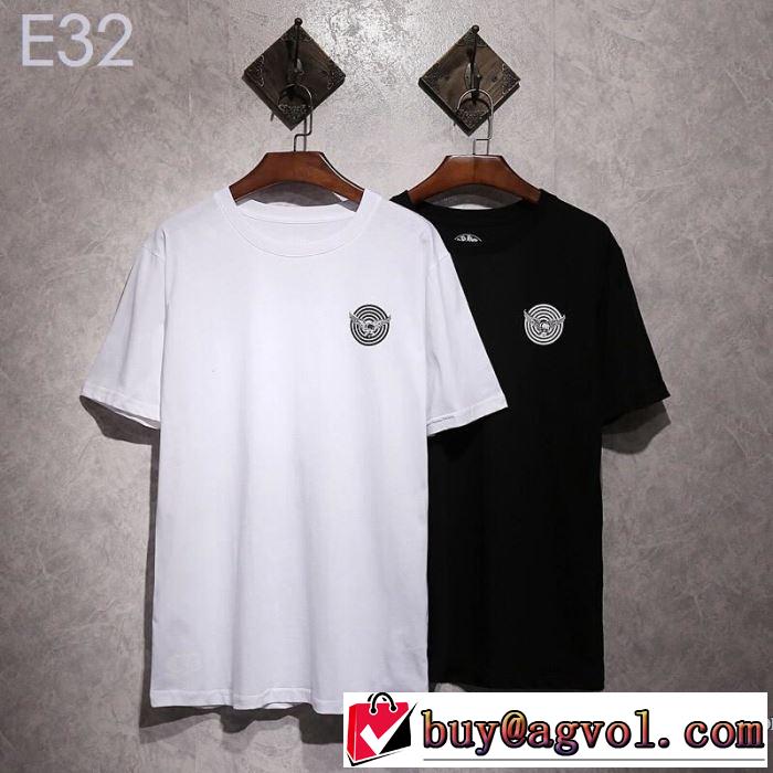 男女兼用 2色可選 クロムハーツ CHROME HEARTS 半袖Tシャツ 2019年夏の一押しファッションアイテム 夏らしい季節感