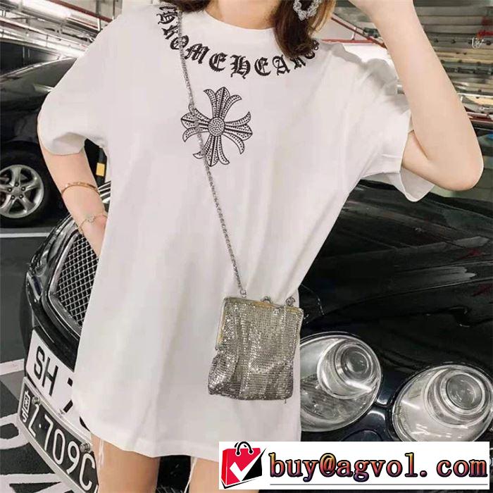 クロムハーツ CHROME HEARTS 半袖Tシャツ 2色可選 男女兼用 春夏らしい爽やかさ 2019春夏人気トレンドアイテム