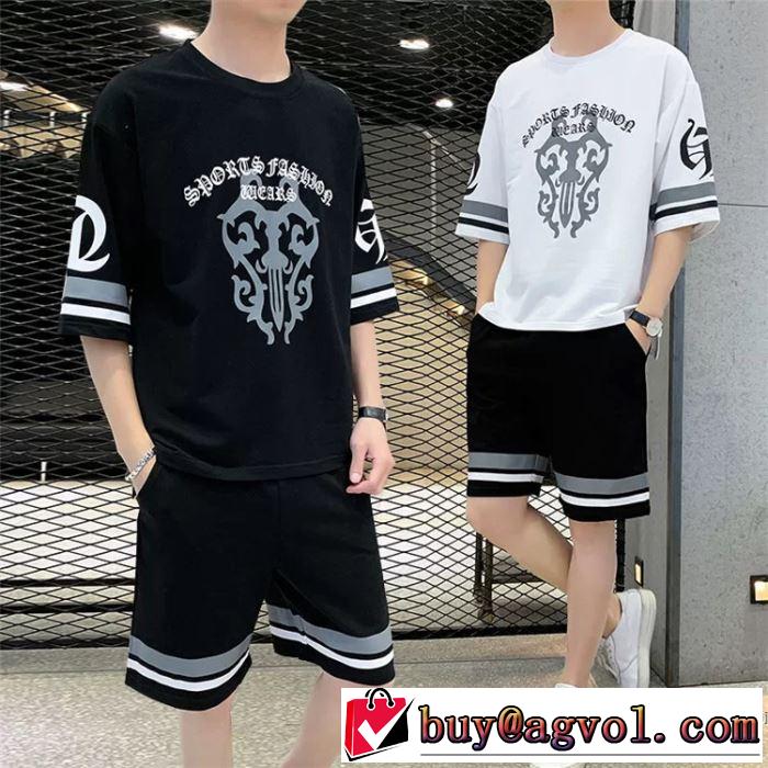 2色可選 男女兼用 クロムハーツ CHROME HEARTS 半袖Tシャツ  《2019年》今、注目のストリート この夏は注目新作