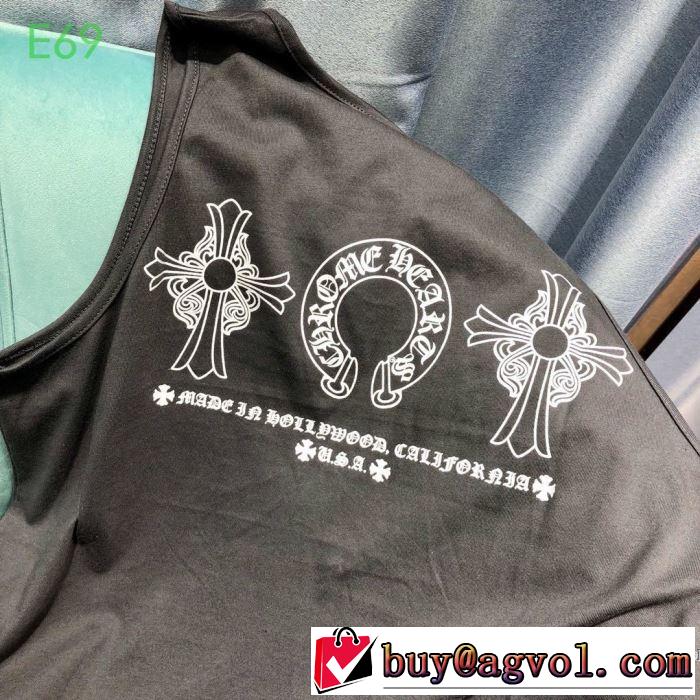 男女兼用 2色可選 2019SSのトレンド商品 一押し注目ブランドファション クロムハーツ CHROME HEARTS 半袖Tシャツ
