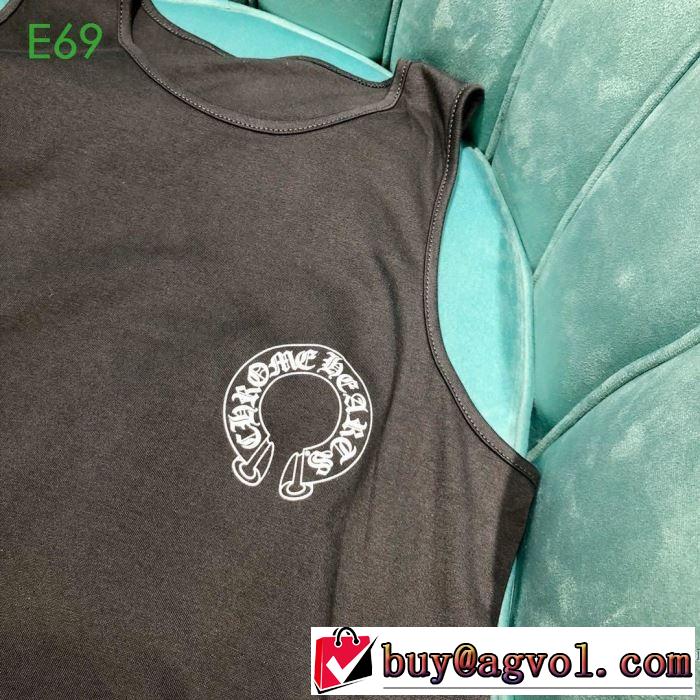 男女兼用 2色可選 2019SSのトレンド商品 一押し注目ブランドファション クロムハーツ CHROME HEARTS 半袖Tシャツ