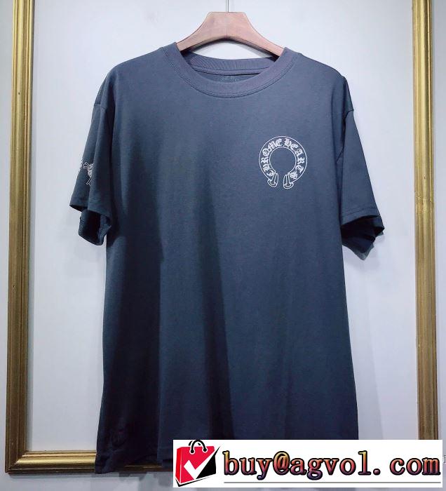 クロムハーツ CHROME HEARTS 半袖Tシャツ 2019春夏人気トレンドアイテム 優しい雰囲気スタイリッシュに