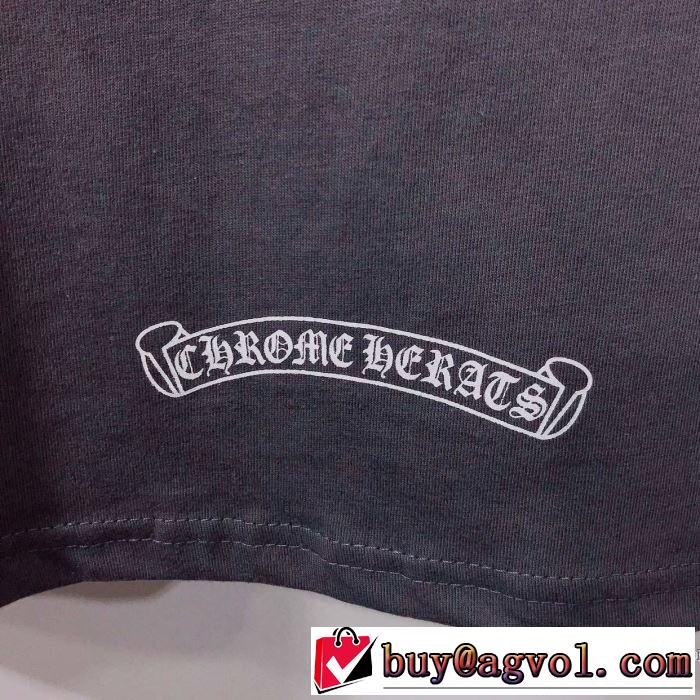 クロムハーツ CHROME HEARTS 半袖Tシャツ 2019春夏人気トレンドアイテム 優しい雰囲気スタイリッシュに