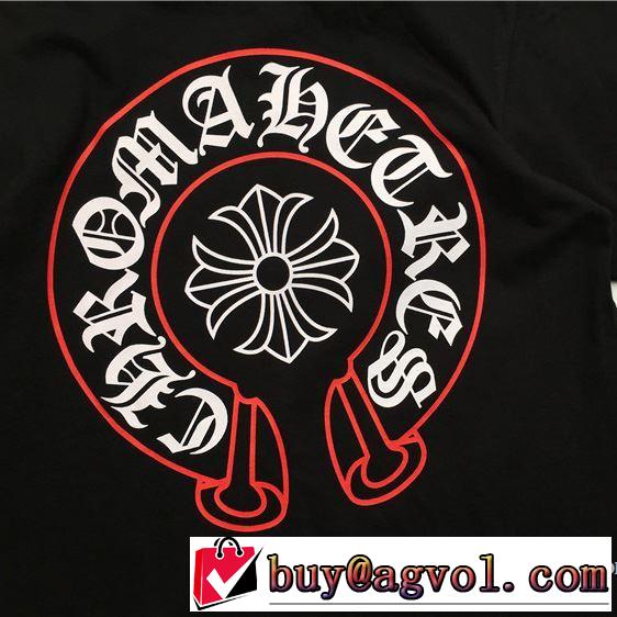 2019年春夏シーズンの人気 毎年トレンドアイテムが出る ロムハーツ CHROME HEARTS 半袖Tシャツ 2色可選 男女兼用