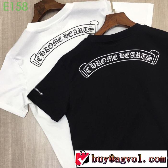 クロムハーツ CHROME HEARTS 半袖Tシャツ 2色可選  2019春夏も引き続きトレンド 素敵なスタイルで夏の定番