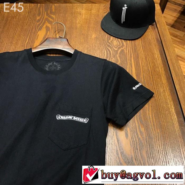 クロムハーツ CHROME HEARTS 半袖Tシャツ 2色可選  2019春夏も引き続きトレンド 素敵なスタイルで夏の定番