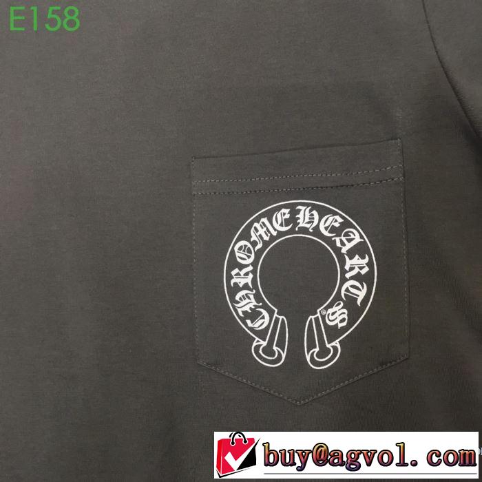 大人の可愛さを引き立て 2019年春夏流行ファッション クロムハーツ CHROME HEARTS 半袖Tシャツ 男女兼用