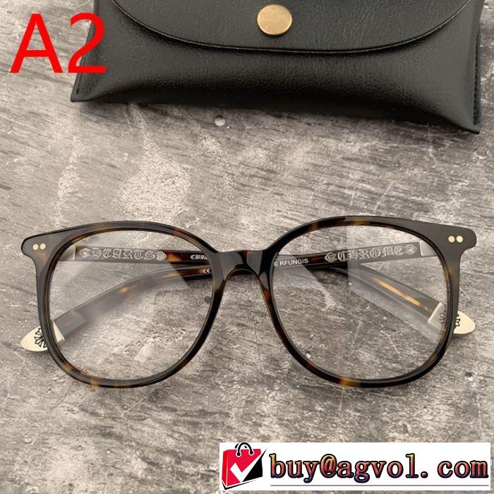クロムハーツ CHROME HEARTS 眼鏡 2色可選 2019春夏も引き続きトレンド 春夏のトレンドアイテム