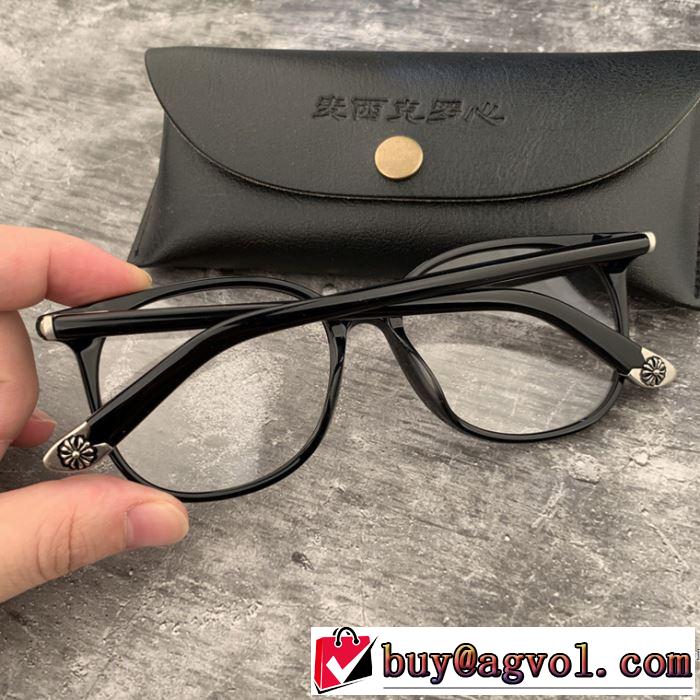 クロムハーツ CHROME HEARTS 眼鏡 2色可選 2019春夏も引き続きトレンド 春夏のトレンドアイテム