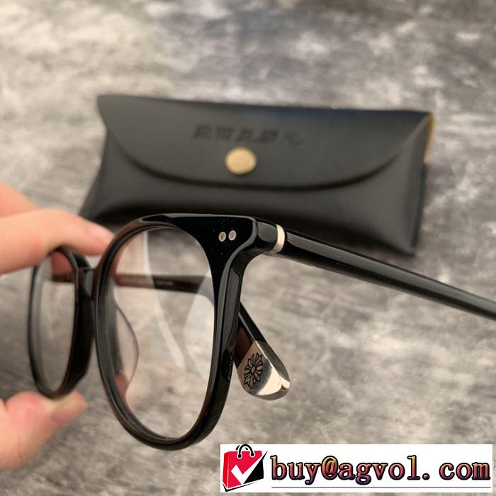 クロムハーツ CHROME HEARTS 眼鏡 2色可選 2019春夏も引き続きトレンド 春夏のトレンドアイテム