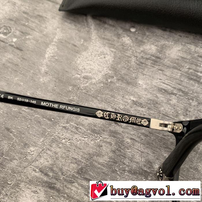 クロムハーツ CHROME HEARTS 眼鏡 2色可選 2019春夏も引き続きトレンド 春夏のトレンドアイテム