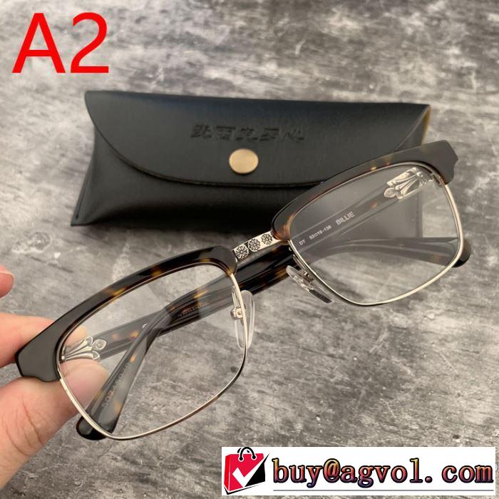 【2019春夏】最新コレクション 今っぽく新作アイテム クロムハーツ CHROME HEARTS 眼鏡 3色可選