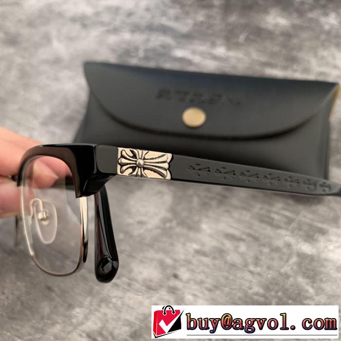 【2019春夏】最新コレクション 今っぽく新作アイテム クロムハーツ CHROME HEARTS 眼鏡 3色可選