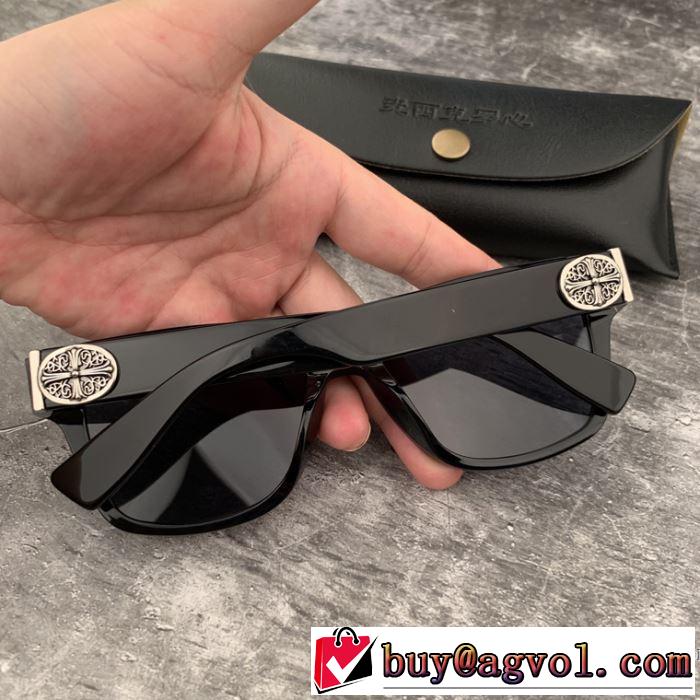 まずは定番！人気アイテム クロムハーツ CHROME HEARTS サングラス 4色可選 お洒落トレンド人気