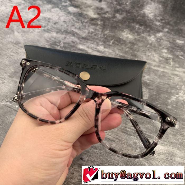 クロムハーツ CHROME HEARTS 眼鏡 3色可選 爽やかカジュアル人気 【2019年】夏のファッション