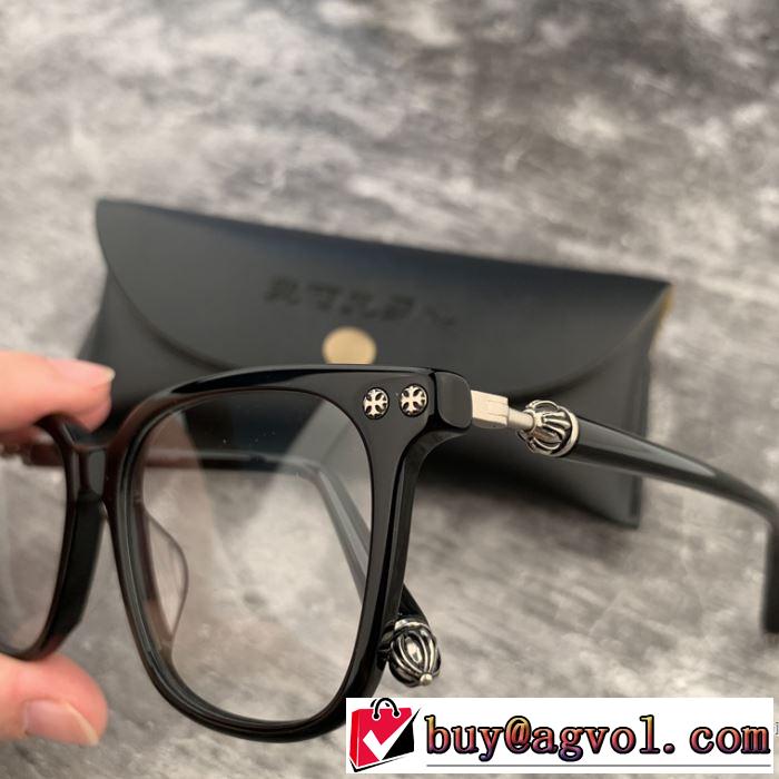 クロムハーツ CHROME HEARTS 眼鏡 3色可選 爽やかカジュアル人気 【2019年】夏のファッション