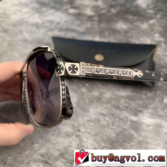 2019年の夏のマスト 季節をまたい新作アイテム クロムハーツ CHROME HEARTS サングラス  多色可選