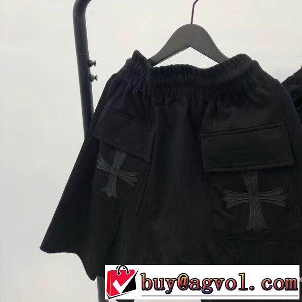 最新のトレンドブランド人気的 2019年最新ファッション クロムハーツ CHROME HEARTS ショートパンツ