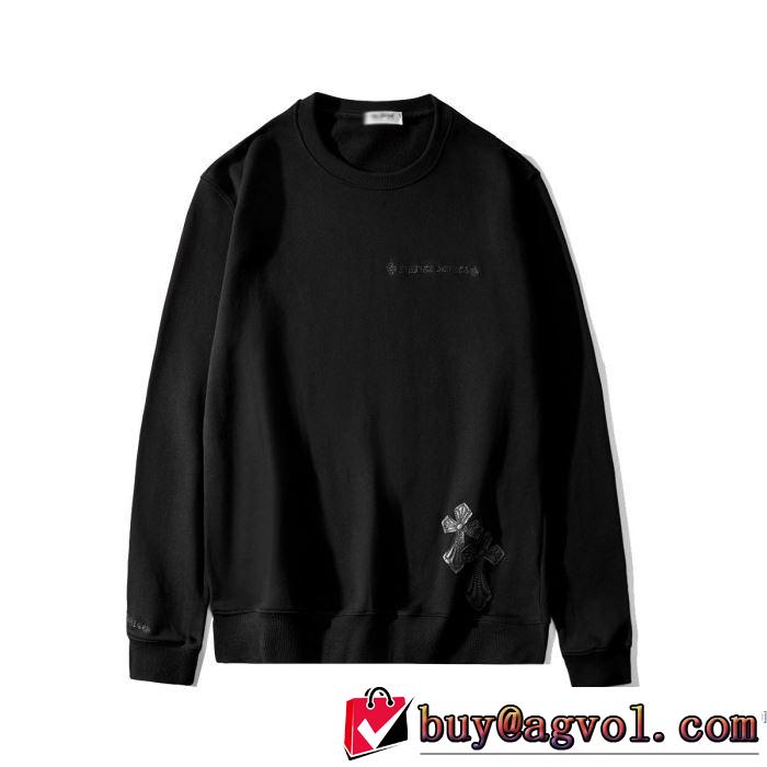 【2019春夏】最新コレクション クロムハーツ CHROME HEARTS 長袖Tシャツ 2色可選 まずは定番！人気アイテム