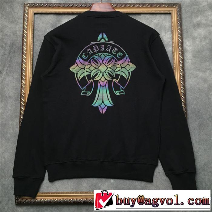 2019年春夏のトレンドアイテム クロムハーツ CHROME HEARTS 長袖Tシャツ 2色可選 抜け感のある夏着物