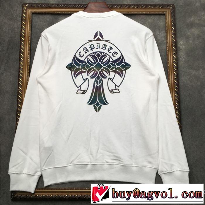 2019年春夏のトレンドアイテム クロムハーツ CHROME HEARTS 長袖Tシャツ 2色可選 抜け感のある夏着物