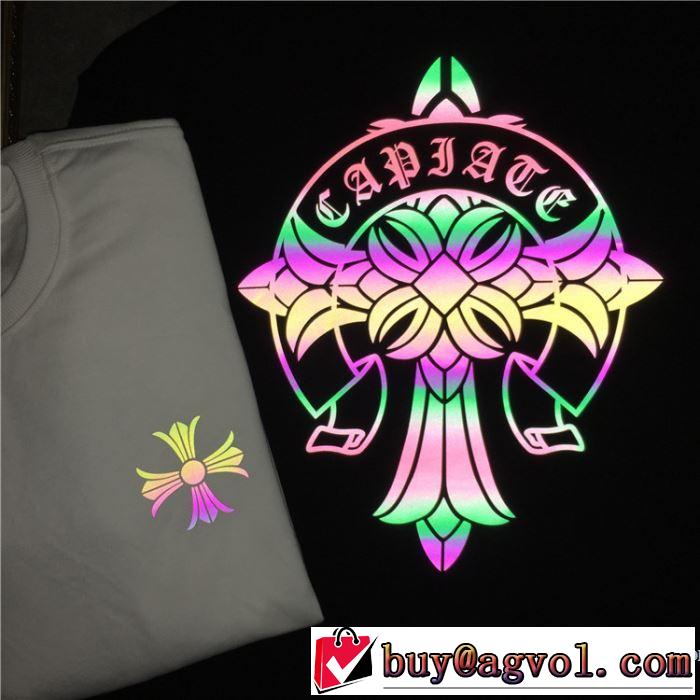 2019年春夏のトレンドアイテム クロムハーツ CHROME HEARTS 長袖Tシャツ 2色可選 抜け感のある夏着物