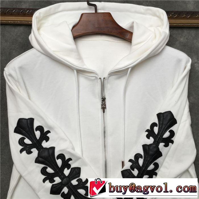 クロムハーツ CHROME HEARTS フード付きコート 2色可選 男女兼用 2019年の春夏に着たい 夏っぽさ新作アイテム