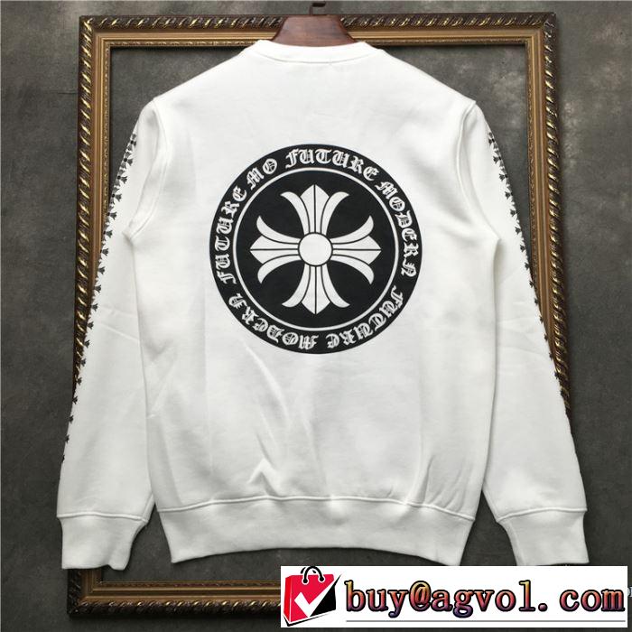男女兼用 2色可選 【2019年】夏のファッション 着るだけで上品なスタイル クロムハーツ CHROME HEARTS 長袖Tシャツ