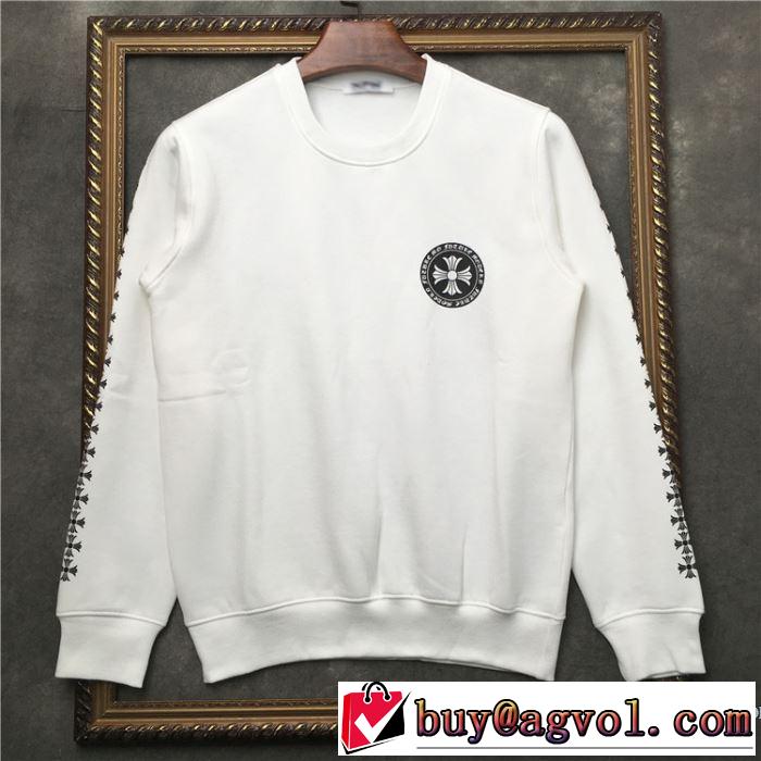 男女兼用 2色可選 【2019年】夏のファッション 着るだけで上品なスタイル クロムハーツ CHROME HEARTS 長袖Tシャツ