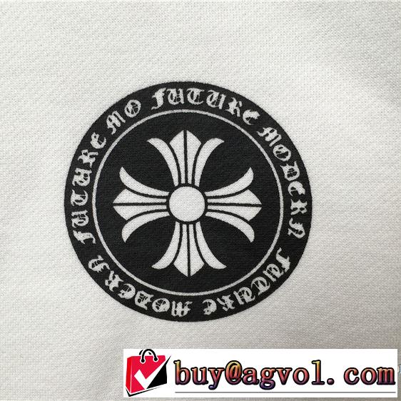 男女兼用 2色可選 【2019年】夏のファッション 着るだけで上品なスタイル クロムハーツ CHROME HEARTS 長袖Tシャツ