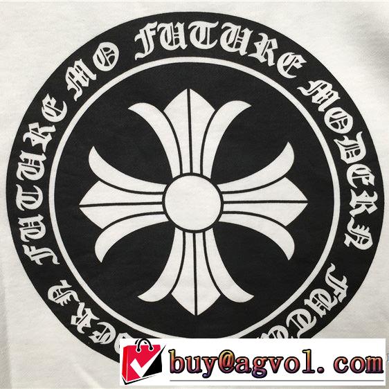 男女兼用 2色可選 【2019年】夏のファッション 着るだけで上品なスタイル クロムハーツ CHROME HEARTS 長袖Tシャツ