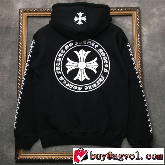 クロムハーツ CHROME HEARTS フード付きコート 2色可選 男女兼用 2019春夏は人気定番 オシャレ印象で人気の高い
