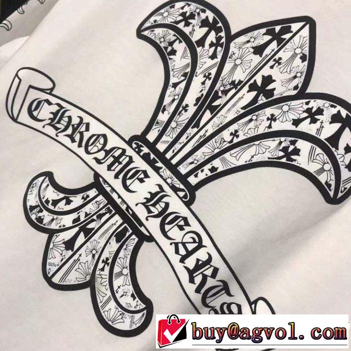 激レア 入手困難クロムハーツ人気話題 2色可選CHROME HEARTS2019夏ファション新品長袖Tシャツ