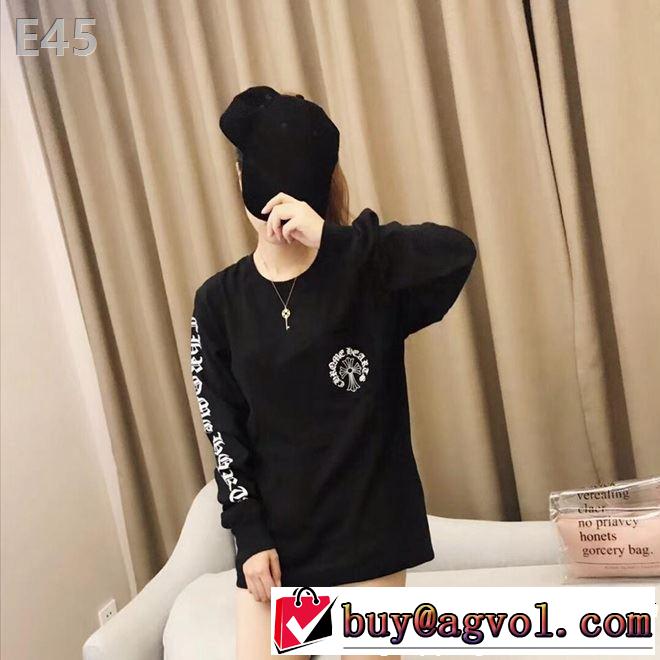 CHROME HEARTS 2019トレンドスタイル！クロムハーツ長袖Tシャツ落ち着きのある 2色可選