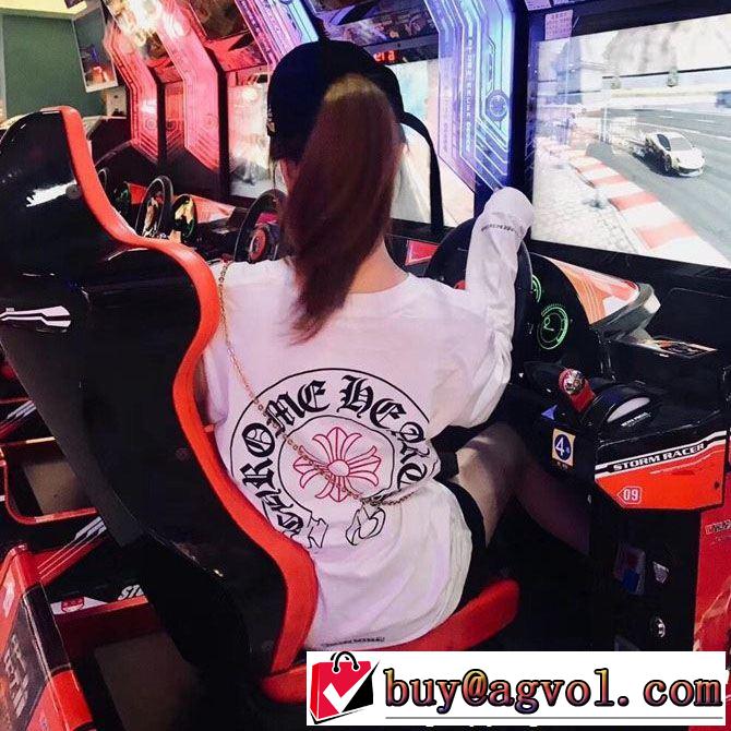主張性が優れた新作 2色可選 CHROME HEARTS クロムハーツ長袖Tシャツ2019トレンドスタイル！