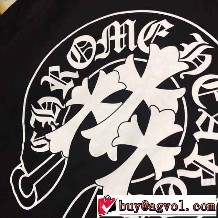 今注目度が上がって 長袖Tシャツ2019年春夏のトレンド CHROME HEARTS クロムハーツ大人っぽさ