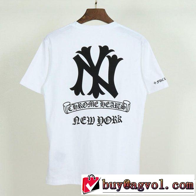 クロムハーツ春夏の流行り2019新品 半袖Tシャツ新作限定早い者勝ち 2色可選 CHROME HEARTS