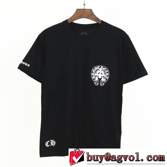 クロムハーツ春夏の流行り2019新品 半袖Tシャツ新作限定早い者勝ち 2色可選 CHROME HEARTS