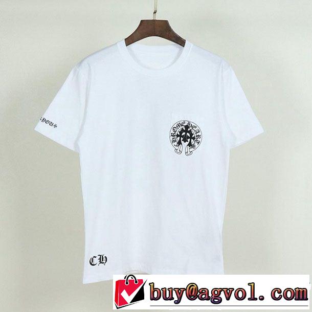 クロムハーツ春夏の流行り2019新品 半袖Tシャツ新作限定早い者勝ち 2色可選 CHROME HEARTS