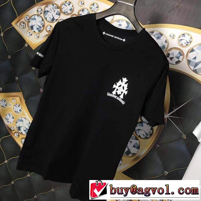 2色可選夏キレ味をプラス クロムハーツ 半袖TシャツCHROME HEARTS 【2019春夏】最新コレクション