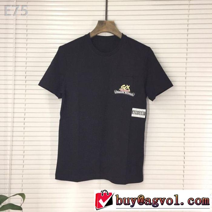 2019年最新ファッションCHROME HEARTS 半袖Tシャツクロムハーツ 2色可選お洒落トレンド人気