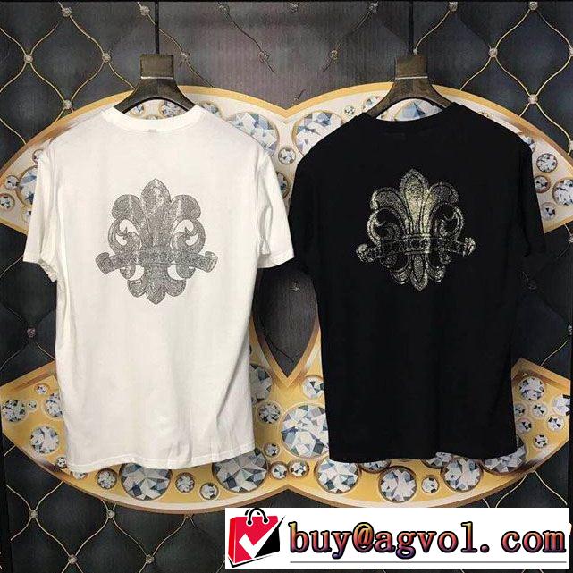  クロムハーツ半袖Tシャツまずは定番！人気アイテム 2色可選CHROME HEARTS 2019SSのトレンド商品