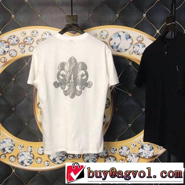 クロムハーツ半袖Tシャツまずは定番！人気アイテム 2色可選CHROME HEARTS 2019SSのトレンド商品